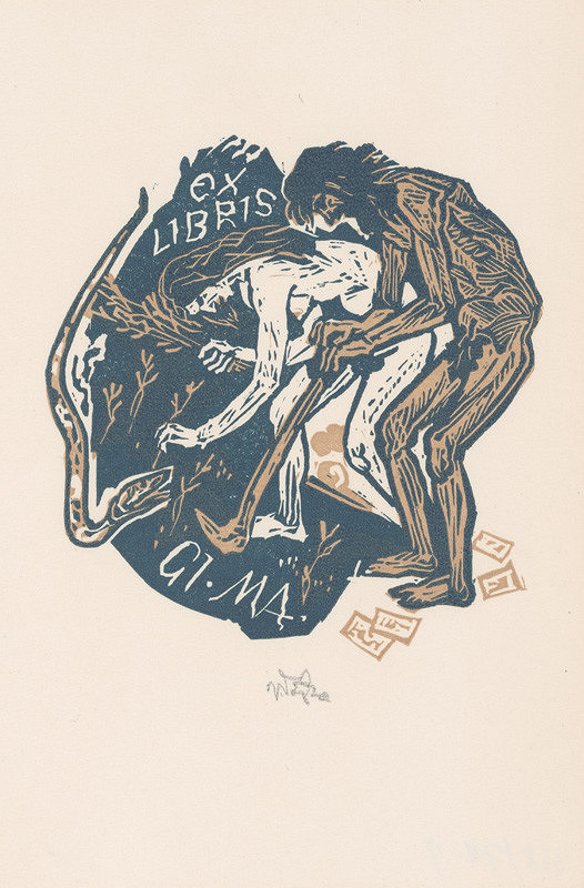 Jaroslav Vodrážka – Ex libris Gi Ma III 