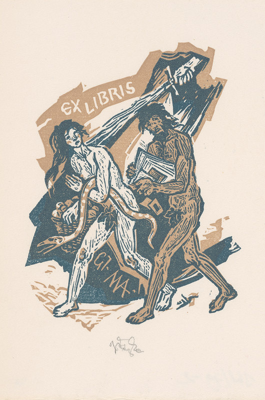 Jaroslav Vodrážka – Ex libris Gi Ma IV 