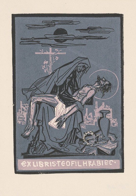 Jaroslav Vodrážka – Ex libris Teofil Hrabiec 