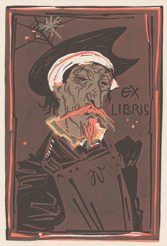 Jaroslav Vodrážka – Ex libris J.V. 