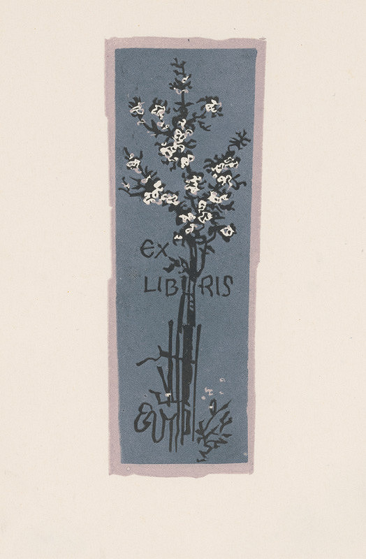 Jaroslav Vodrážka – Ex libris EV 