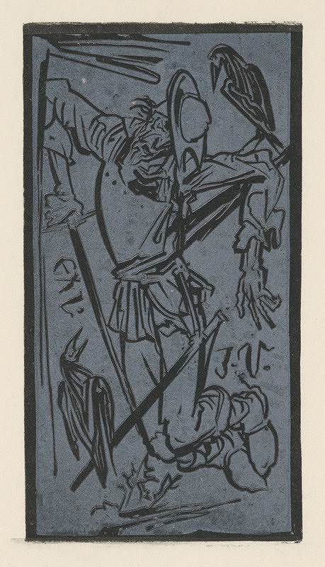 Jaroslav Vodrážka – Ex libris J.V. 