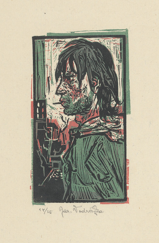 Jaroslav Vodrážka – Muž s cigaretou 