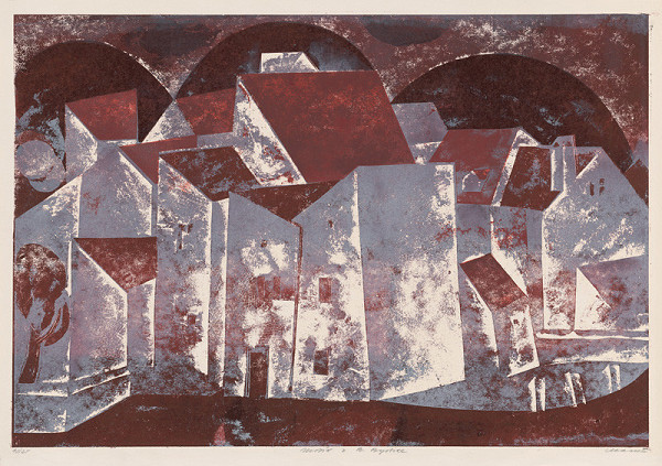 Miroslav Marček – Motív z Banskej Bystrice 