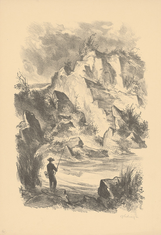 Jaroslav Vodrážka – Rybár II. 