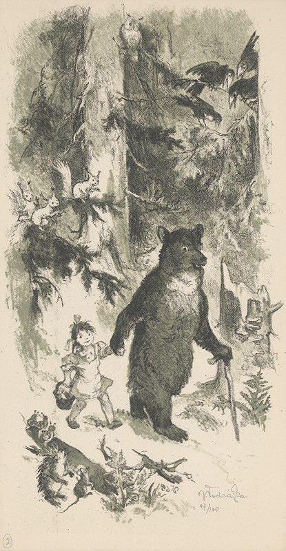 Jaroslav Vodrážka – Maco s dievčatkom 