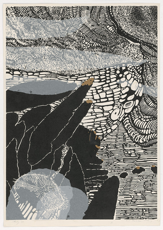 Alžbeta Štefunková-Szabová – Skaly I 