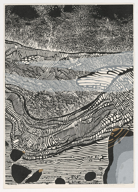 Alžbeta Štefunková-Szabová – Skaly II 