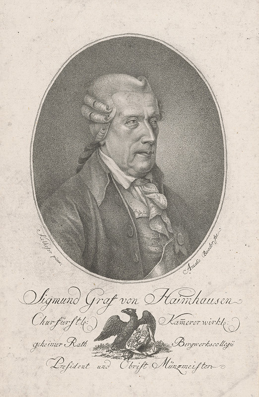 Amalia von Schattenhofer  – Podobizeň Zigmunda grófa z Haimhausenu 