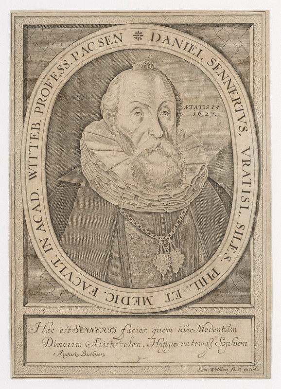 Samuel Weishun – Podobizeň Daniela Sennertusa 