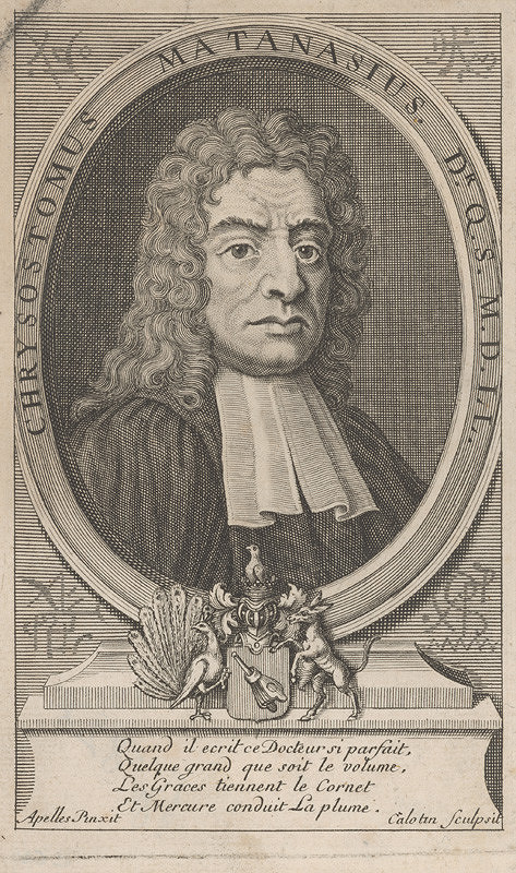 Calotin – Podobizeň Chryzostoma Matanasiusa 