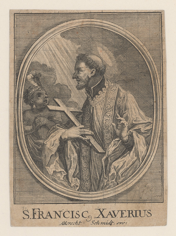 Albrecht Schmidt – Svätý František Xaverský 