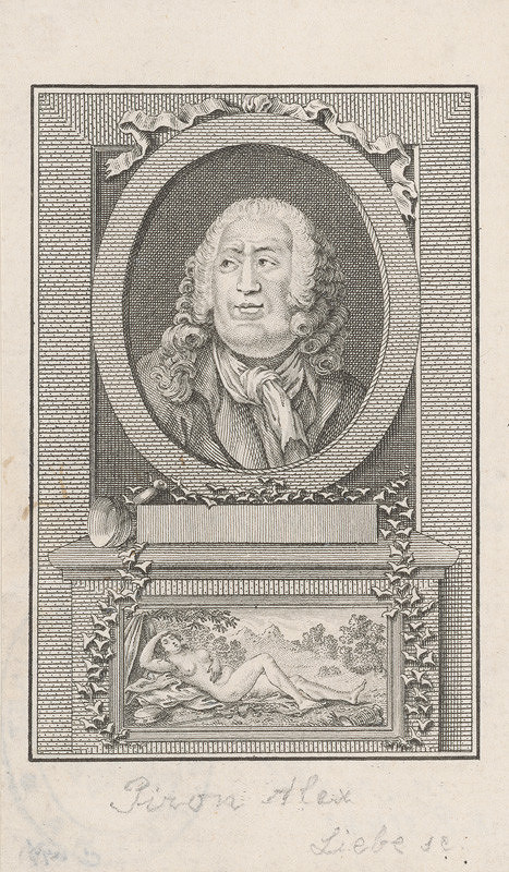 Gottlob August Liebe – Podobizeň Alexa Pirona 