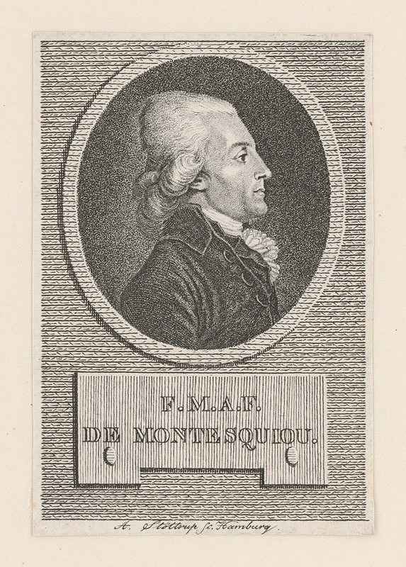 Andreas Stöttrup – Podobizeň F.M.A.F. de Montesquioua
