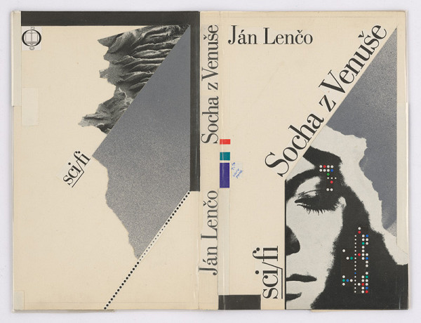 Róbert Brož – Socha z Venuše. Obálka. 