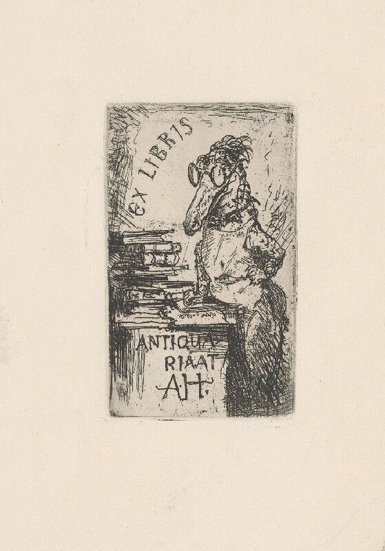 Jaroslav Vodrážka – Ex libris Antiqua Riaat AH 