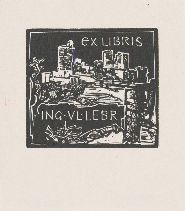 Jaroslav Vodrážka – Ex libris Ing. Vl. Lebr 