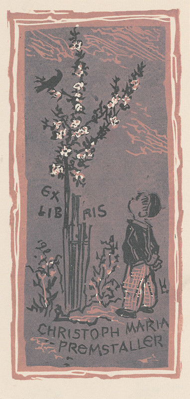 Jaroslav Vodrážka – Ex libris Christoph Maria Premstaller 
