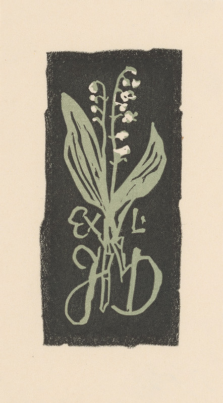 Jaroslav Vodrážka – Ex libris JD 