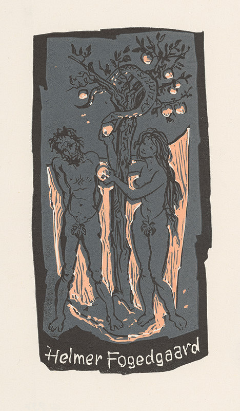 Jaroslav Vodrážka – Ex libris Helmer Hogedgard 