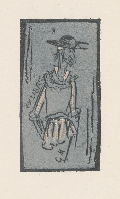 Jaroslav Vodrážka – Ex libris GM 