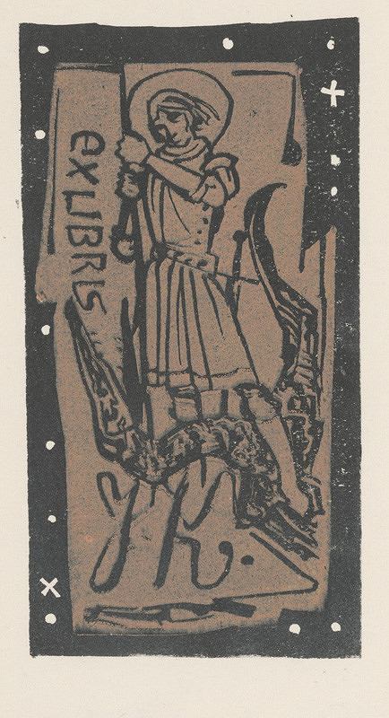 Jaroslav Vodrážka – Ex libris JK 