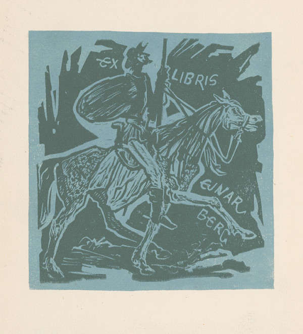 Jaroslav Vodrážka – Ex libris Ejnar Berg 