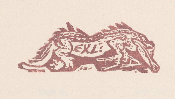 Jaroslav Vodrážka – Ex libris AH 