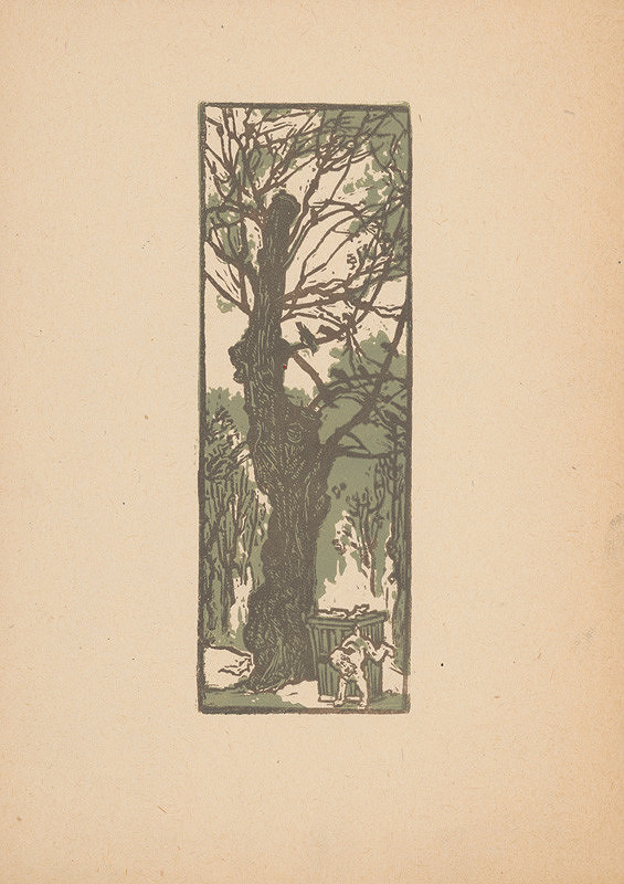 Jaroslav Vodrážka – Starý strom a pes 