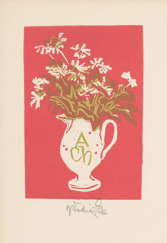 Jaroslav Vodrážka – Váza s kvetmi 