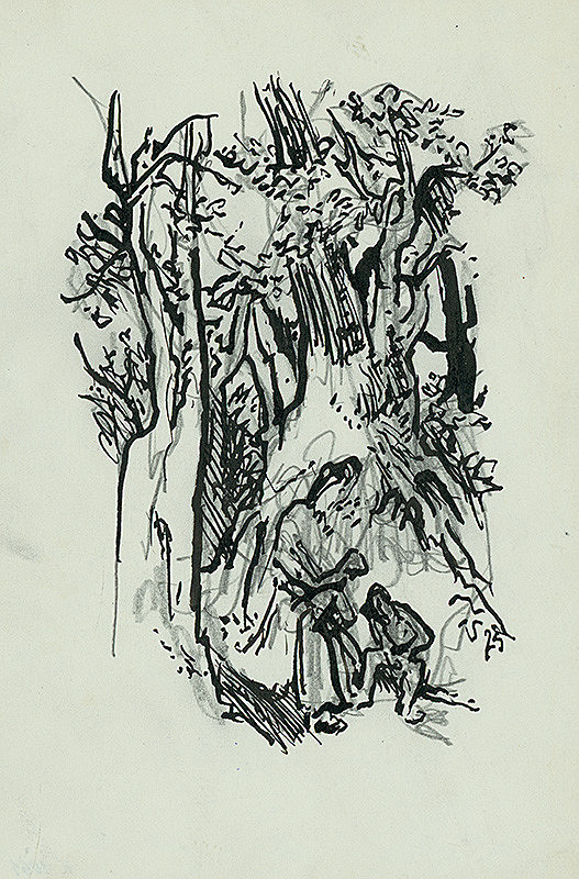 Jaroslav Vodrážka – Oddych pod stromami 