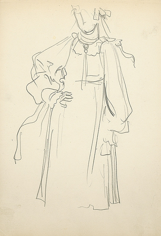 Jaroslav Vodrážka – Štúdia dievčaťa z Heľpy 