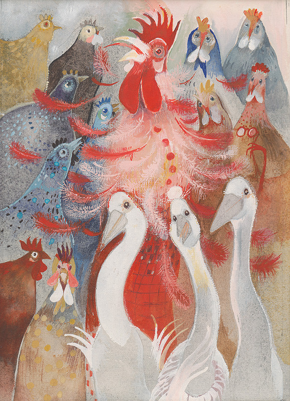 Alžbeta Štefunková-Szabová – Kohút zápasník 