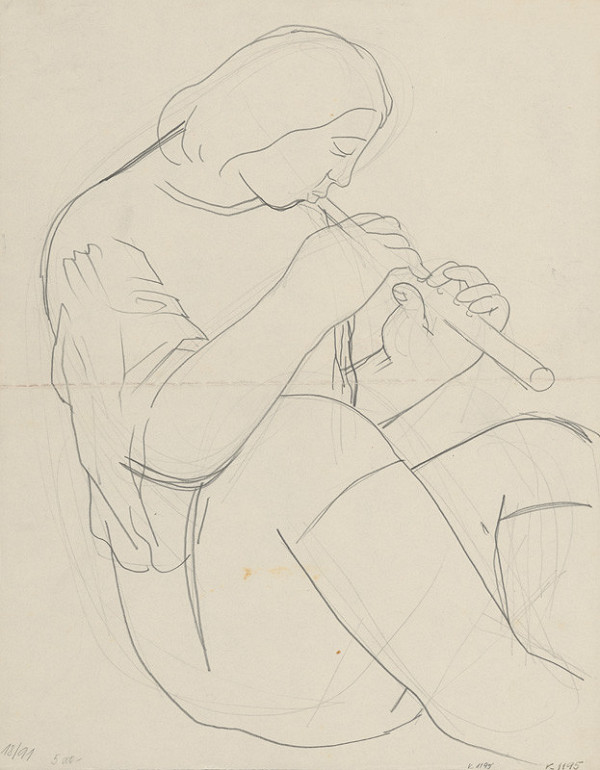 Mikuláš Galanda – Mladík s píšťalou 