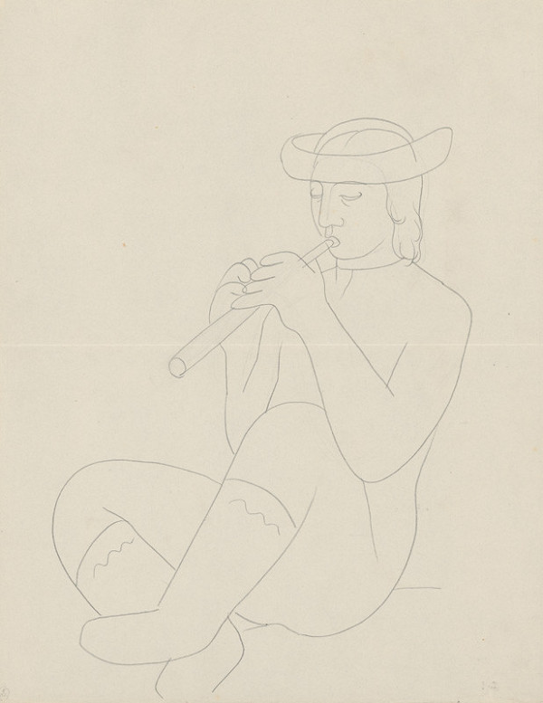 Mikuláš Galanda – Chlapec s píšťalou 