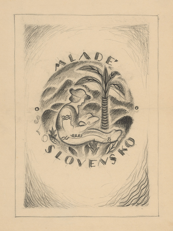 Mikuláš Galanda – Mladé Slovensko - návrh na obrázkový časopis 