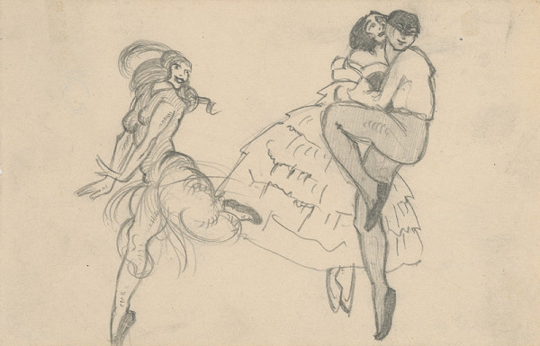 Mikuláš Galanda – Tanečníci I 