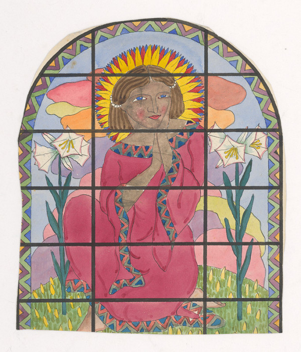 Mikuláš Galanda – Dievča so zlatou žiarou 