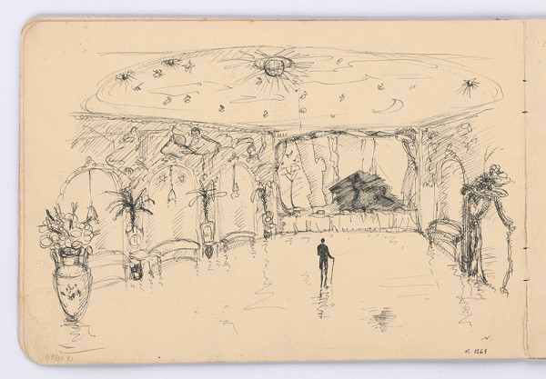 Mikuláš Galanda – Interiér divadla 