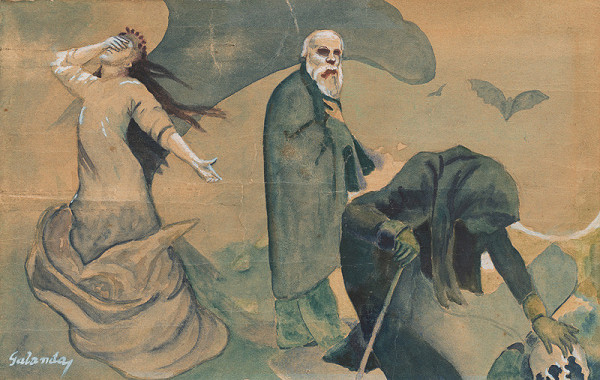 Mikuláš Galanda – Mytologický výjav 