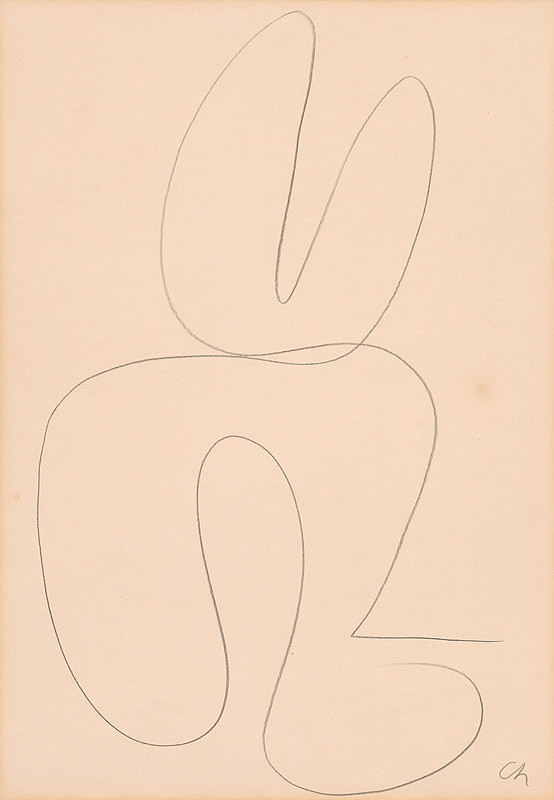 Serge Charchoune – Ornamentálny motív XXI. 