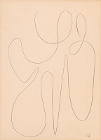 Serge Charchoune – Ornamentálny motív XXIV. 