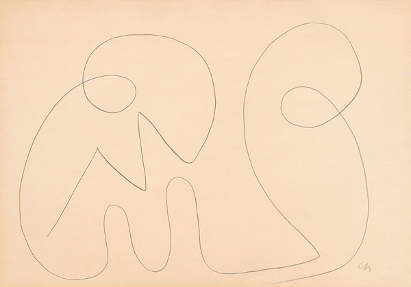 Serge Charchoune – Ornamentálny motív XXV. 