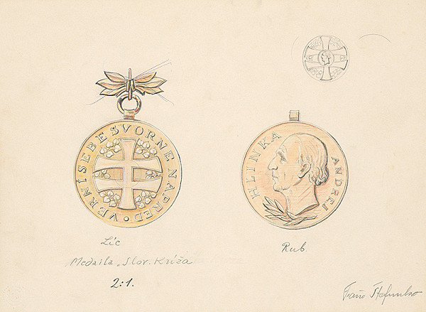 Fraňo Štefunko – Medaila Slovenského kríža