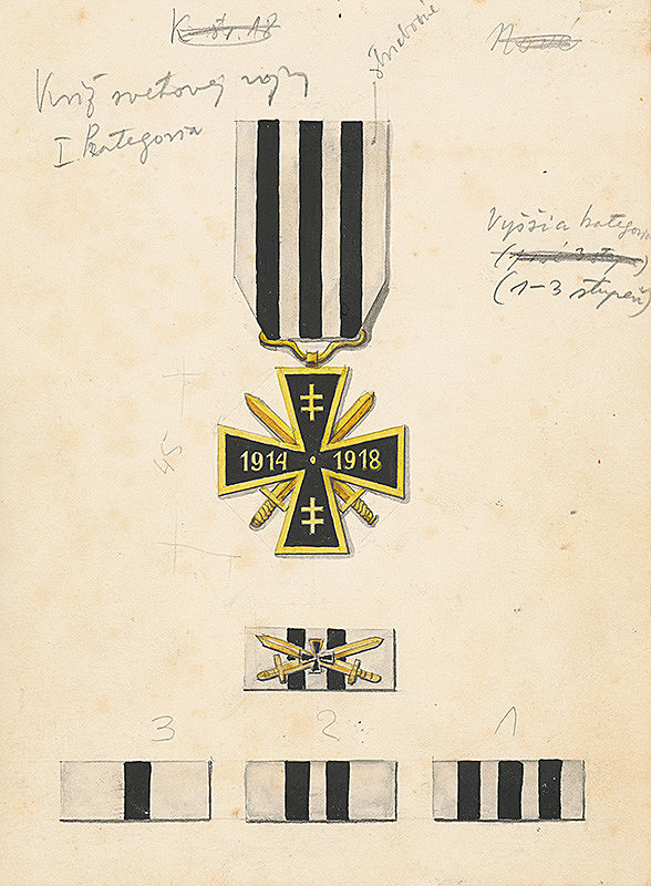 Fraňo Štefunko – Kríž svetovej vojny I. kategórie