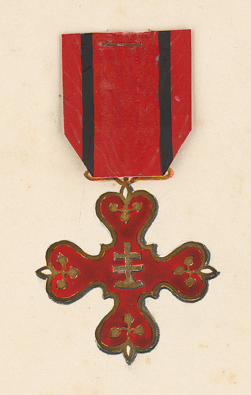 Fraňo Štefunko – Kríž červený 