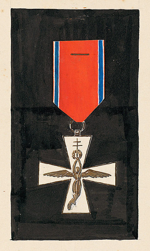 Fraňo Štefunko – Kríž s anjelom 