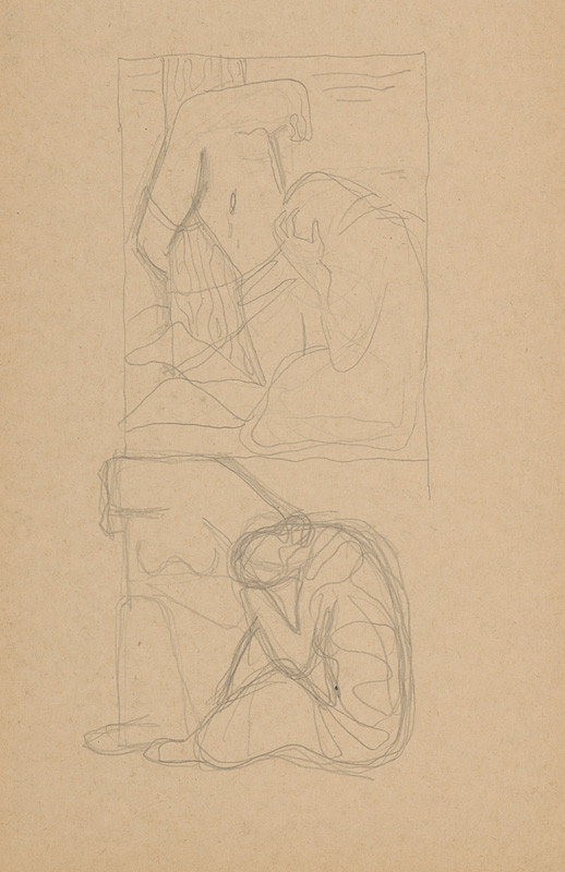 Mikuláš Galanda – Dve štúdie plačúcej Márie 