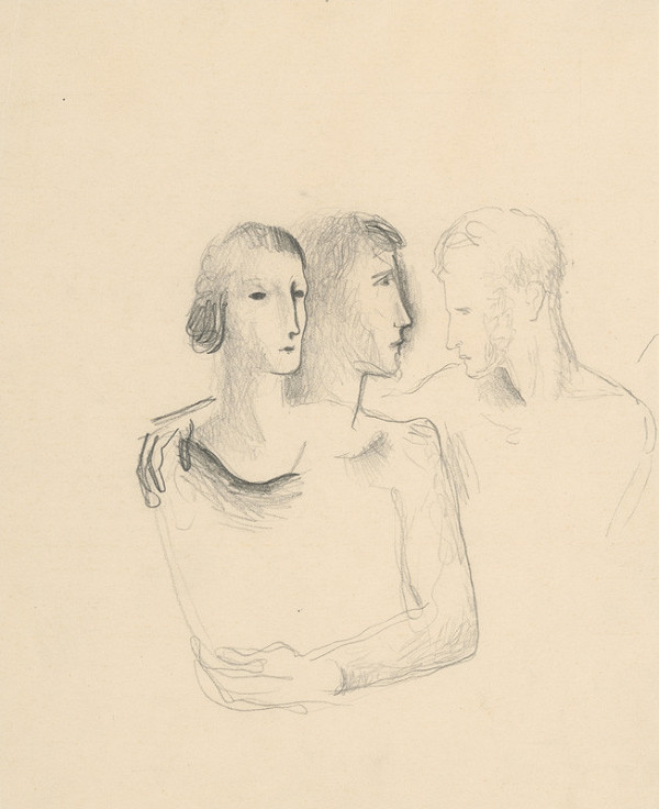 Mikuláš Galanda – Žena a dvaja muži 