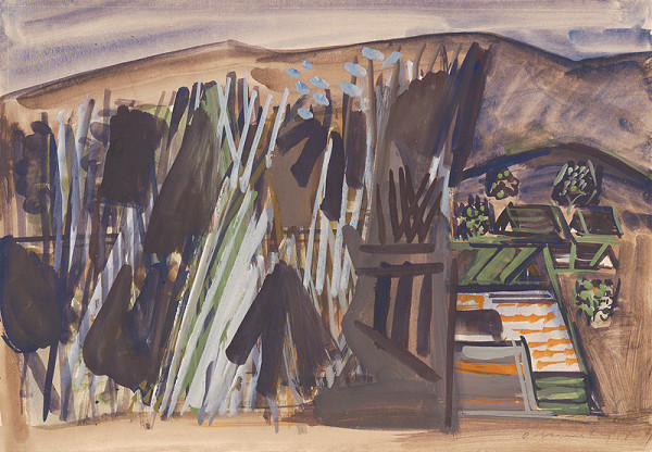 Oldřich Smutný – Strechy v Polomke 